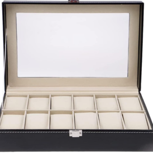 Introducing our PU Leather Watch Case Watch Box, a stylish and practical solution for both men and women to showcase and organize their cherished timepieces. Crafted with meticulous attention to detail, this watch display case combines functionality with aesthetic appeal, making it the perfect accessory for any watch enthusiast.