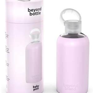 🛡️Exceptional Durability: Beyond Blend glass water bottles boasts strong borosilicate glass and a protective silicone sleeve, replacing disposable plastic bottle as it preserves pure taste, prevents leaching, offering a safe and enduring choice 💧 Hydration Elevated: Our 500ml clear water bottle transforms your hydration with our clear, clean and durable glass bottles with lids also keeps track of your hydration while looking elegant and fashionable 🧼Cleaning Convenience: Our dishwasher safe water bottles are easy to clean, just remove the cap and silicone sleeve and place it in the dishwasher and waterbottle is clean, giving you pure hydration without stains or residues 🎩 Fashionable and Classy: With magical fusion of fine details on reusable water bottles that together makes it no less than a luxurious product to carry alongside for travel, gym, sports and much more, it’s impossible to not love it 🧩Multi-Purpose: These small glass bottles ensure that you are ready to take them anywhere, whether as a gym water bottle, a home water container, or while traveling in