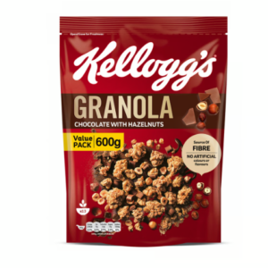 Kellogg's Granola Chocolate With Hazelnuts 600 g